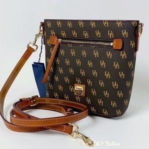 DOONEY AND BOURKE HANDBAG GRETTA SMALL ZIP CROSSBODY BAG